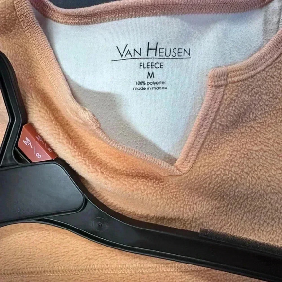 Van Heusen Peach Women's Sweater Fleece - Picture 3 of 4